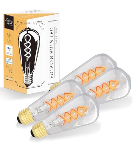 Amazon.co.jp: エジソンバルブLEDスマート E26 レトロなスマート電球